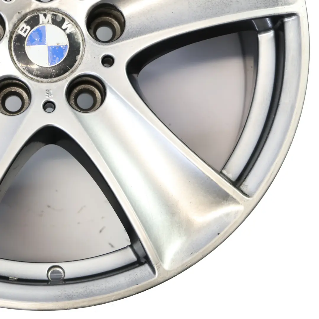 BMW X5 E70 Silver Wheel Alloy Rim 18" ET:46 8.5J Star Spoke 209 - SKU 6770200-6 - Part number 6770200