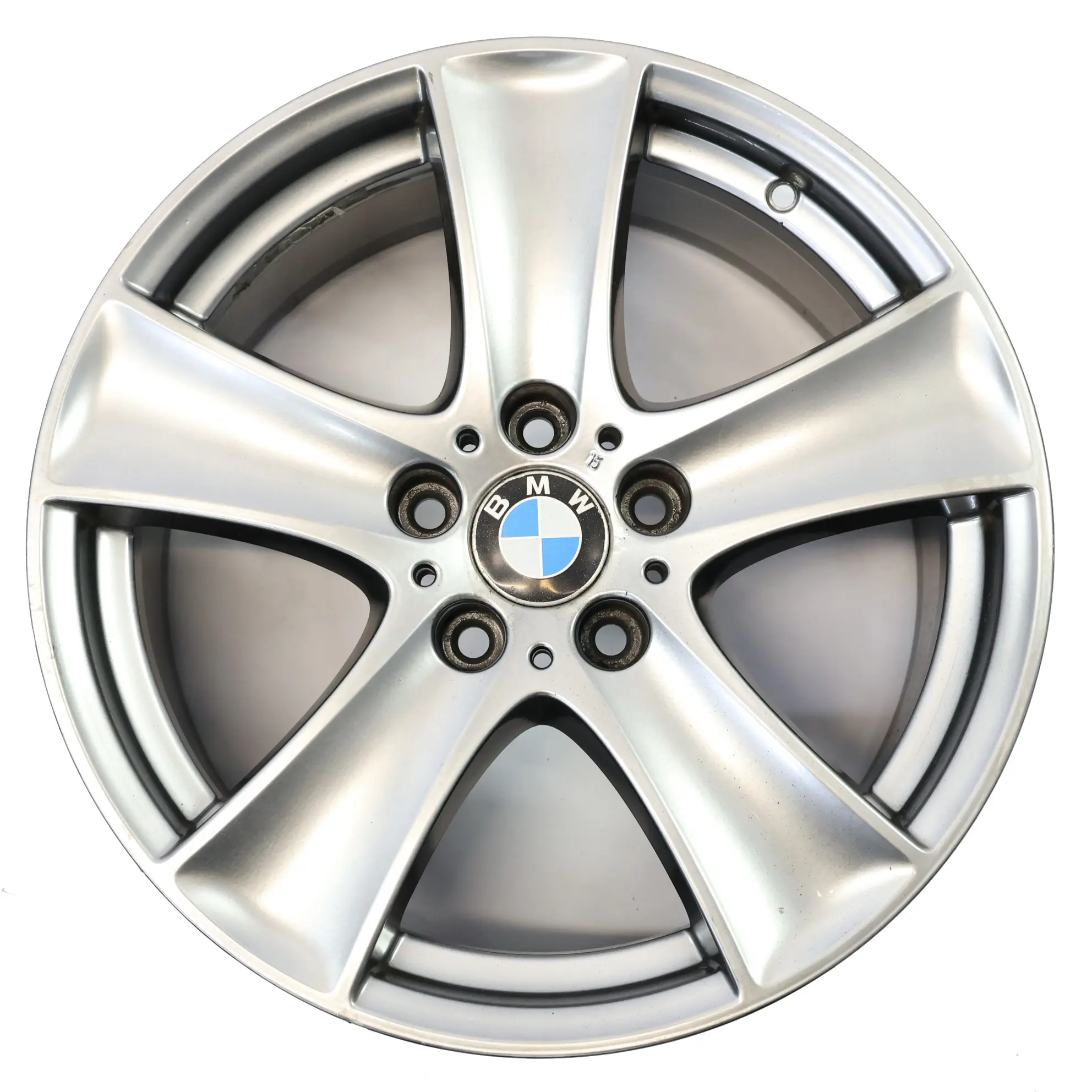 BMW X5 E70 Silver Wheel Alloy Rim 18" ET:46 8.5J Star Spoke 209 6770200