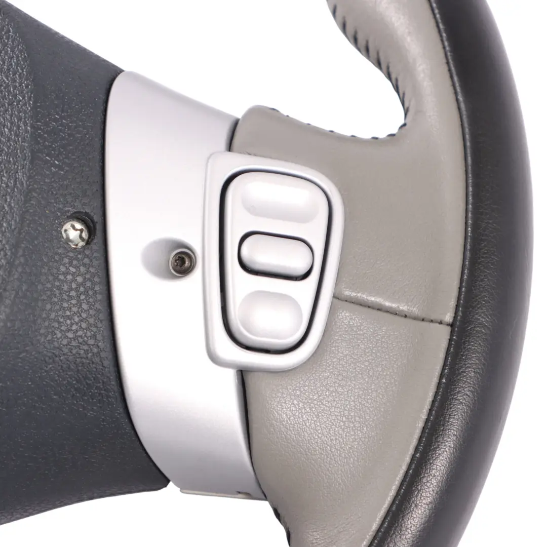 Volant Multifonction À 2 Branches En Cuir Noir Et Gris pour Mini Cooper R50 R53 à propos du numéro de pièce 6770336 Mini Cooper R50 R53 Volant Multifonction À 2 Branches En Cuir Noir Et Gris - SKU 6770336 - Numéro de pièce 6770336