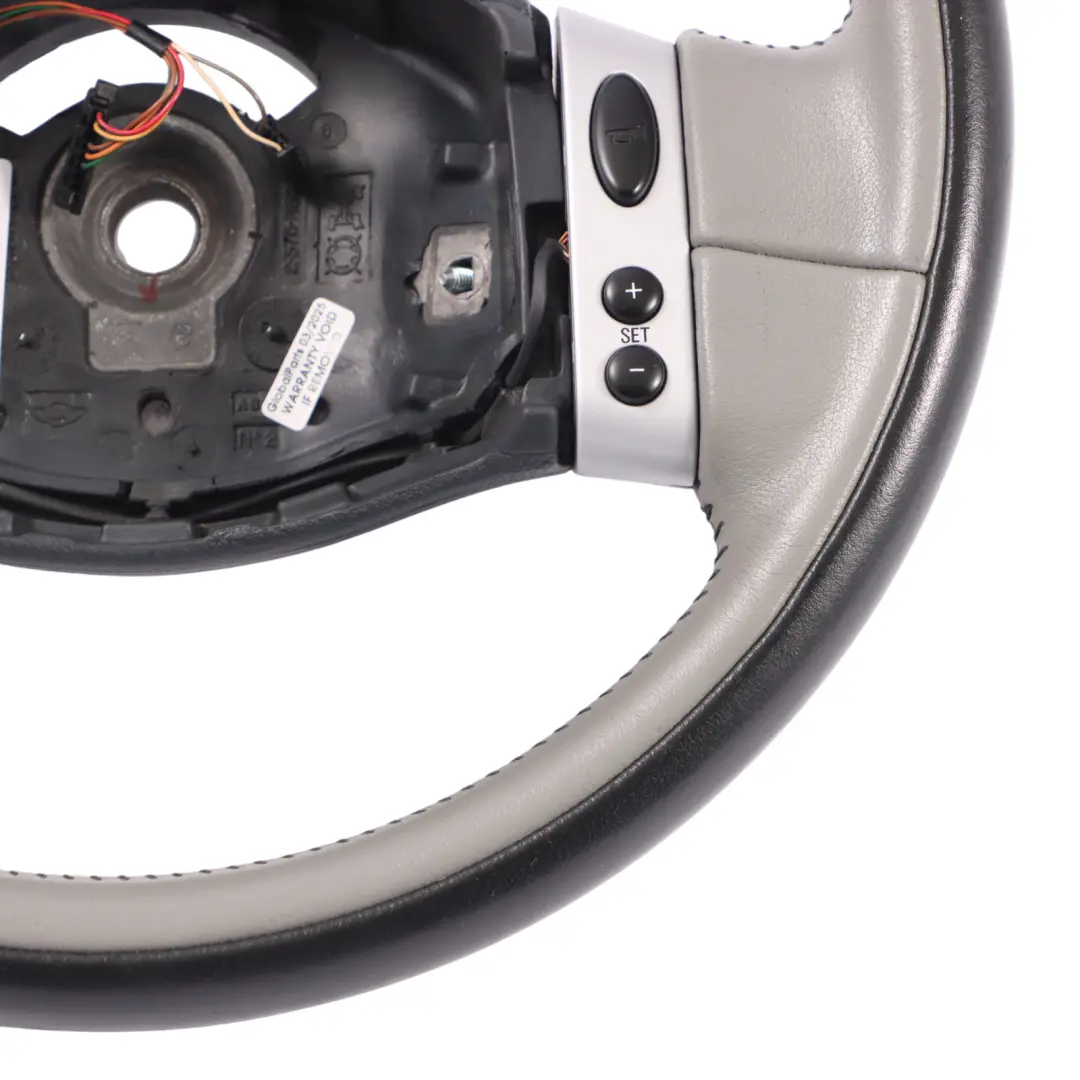 Radios Negro Gris Volante De Cuero Multifunción para Mini Cooper R50 R53 2 con número de pieza 6770336 Mini Cooper R50 R53 2 Radios Negro Gris Volante De Cuero Multifunción - SKU 6770336 - Número de pieza 6770336