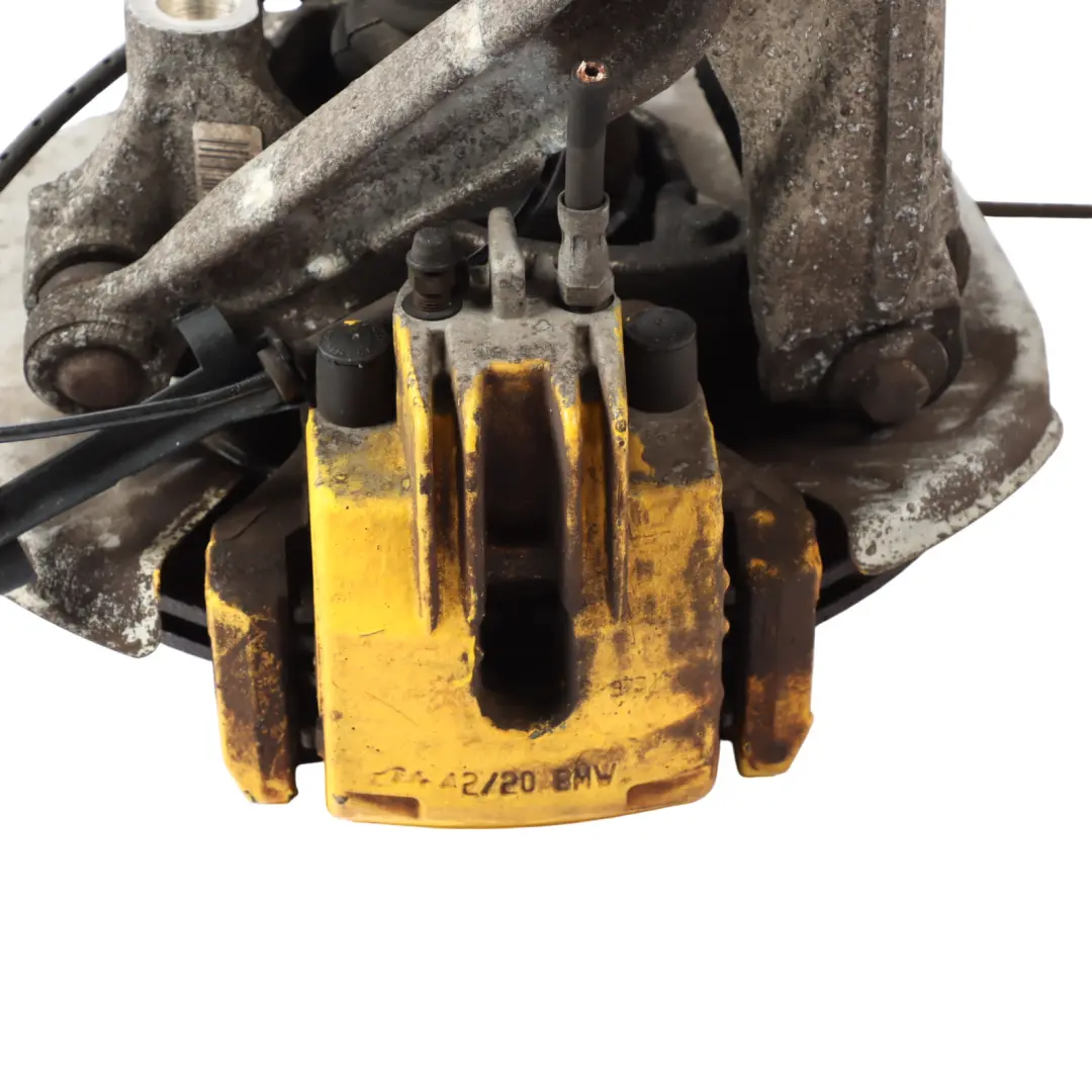 M57N Rear Left N/S Hub Leg Carrier Brake Disc Caliper to BMW E60 530d with Part number 6770905 BMW E60 530d M57N Rear Left N/S Hub Leg Carrier Brake Disc Caliper - SKU 6770905-6 - Part number 6770905