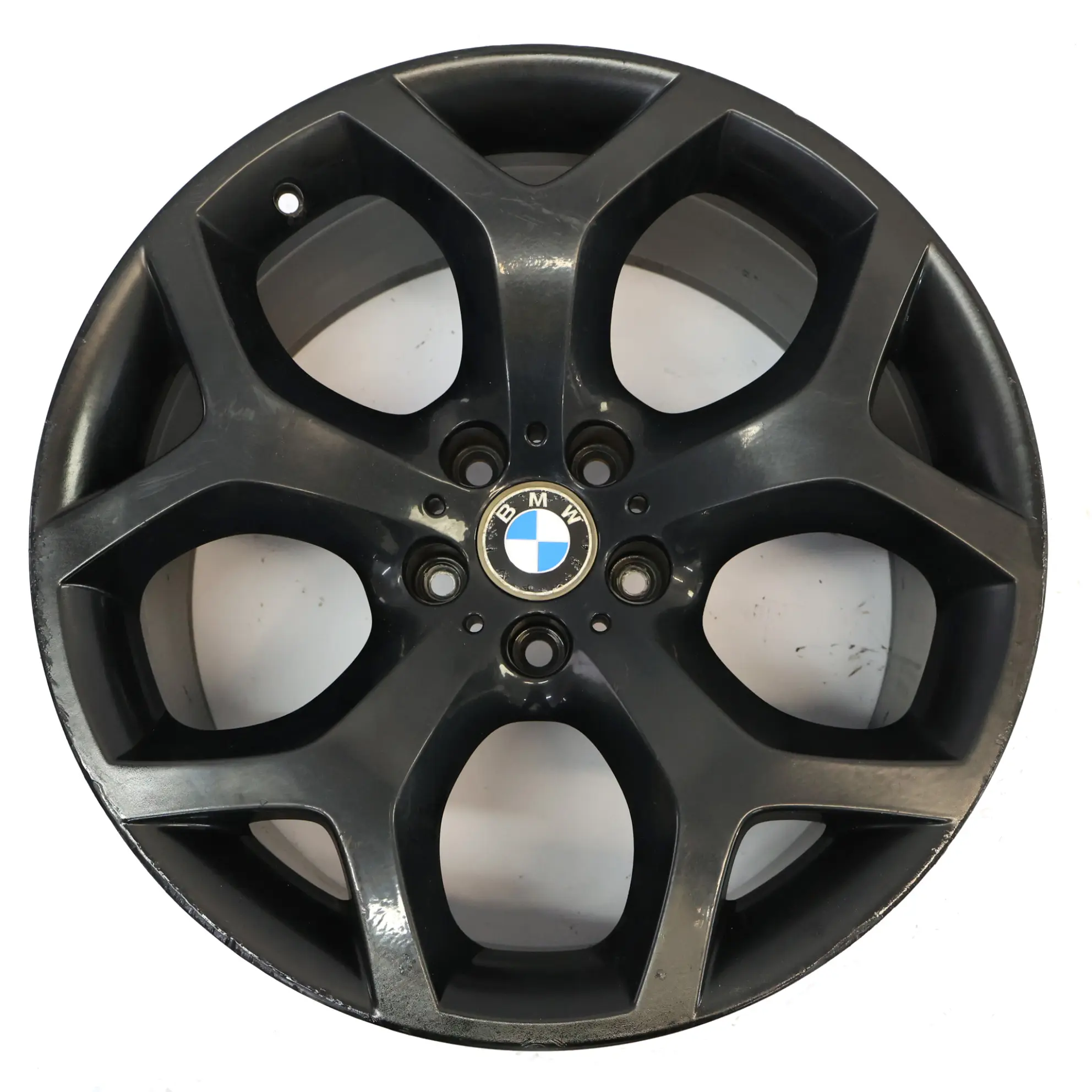 BMW X5 E70 Cerchio Posteriore Nero Lega 20" A Y 214 ET:37 11J 6772250