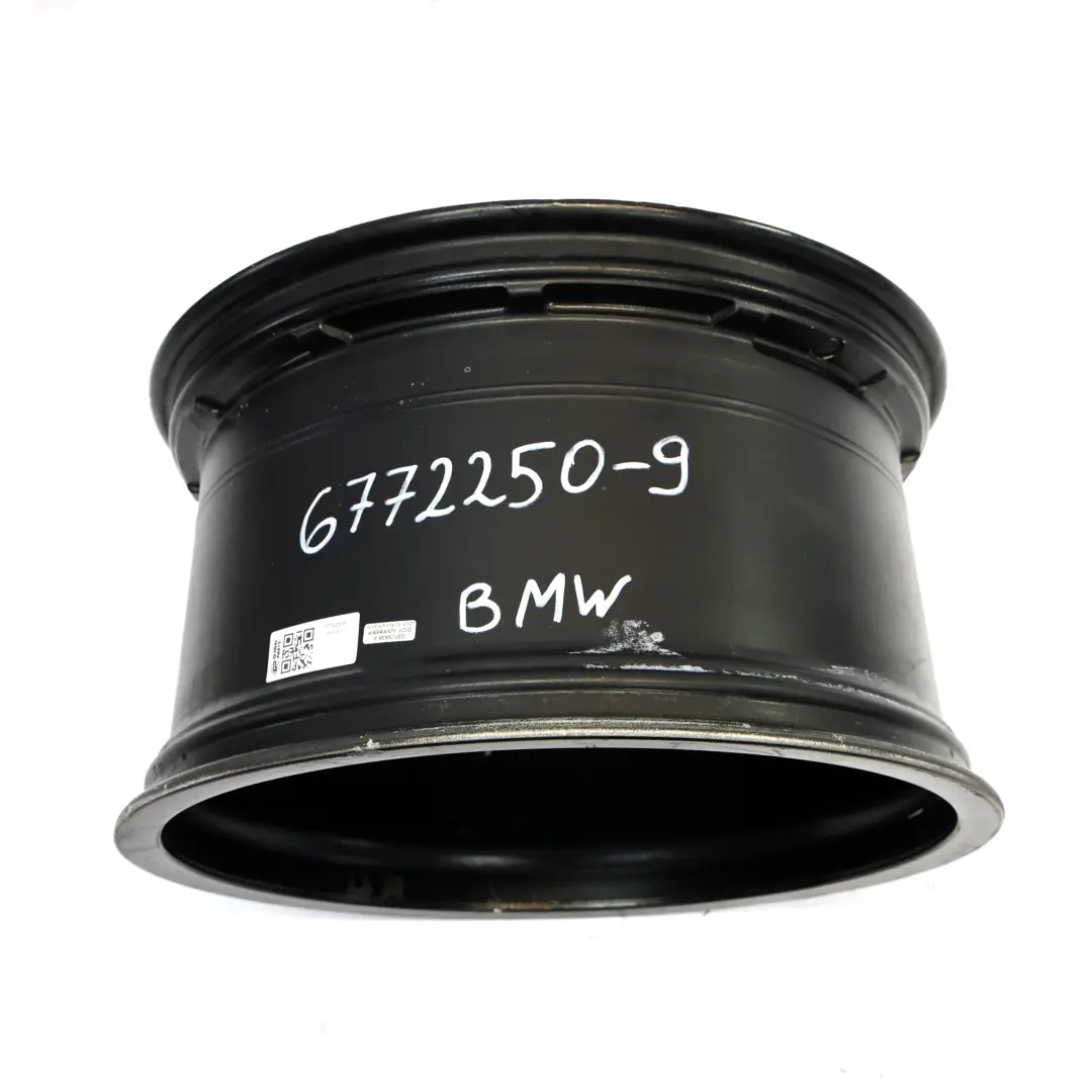 BMW X5 E70 Cerchio Posteriore Nero Lega 20" A Y 214 ET:37 11J - SKU 6772250-9 - Numero di parte 6772250