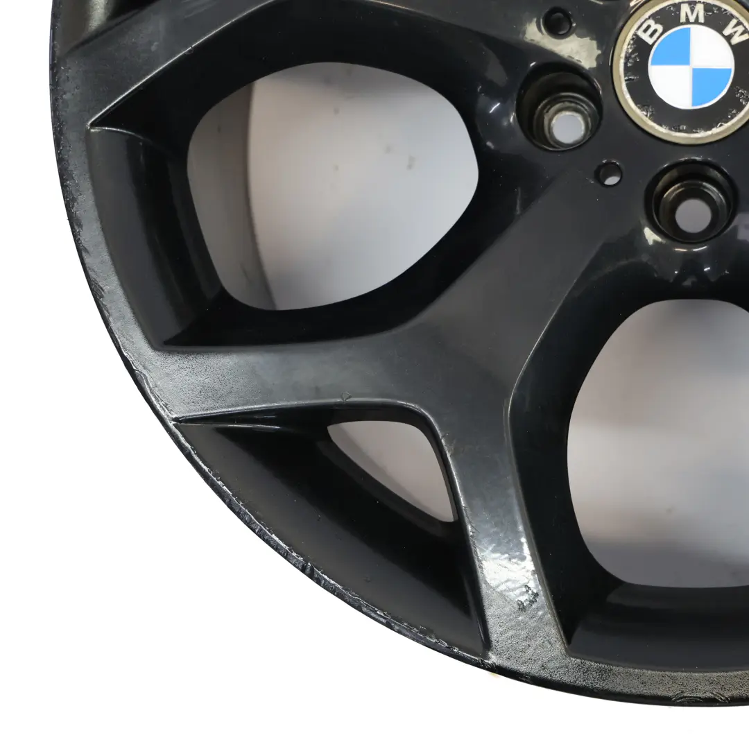 Alloy Rim 20" Y-spoke 214 ET:37 11J to BMW X5 E70 Black Rear Wheel with Part number 6772250 BMW X5 E70 Black Rear Wheel Alloy Rim 20" Y-spoke 214 ET:37 11J - SKU 6772250-9 - Part number 6772250