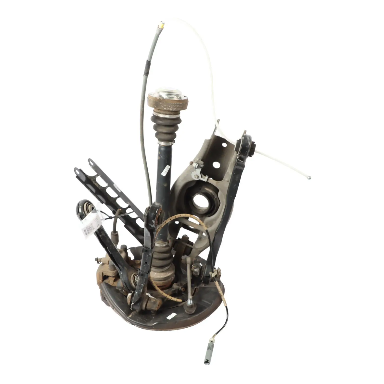 BMW E87 LCI 130i N52N Rear Left N/S Wheel Hub Suspension Leg Brake Disc Caliper