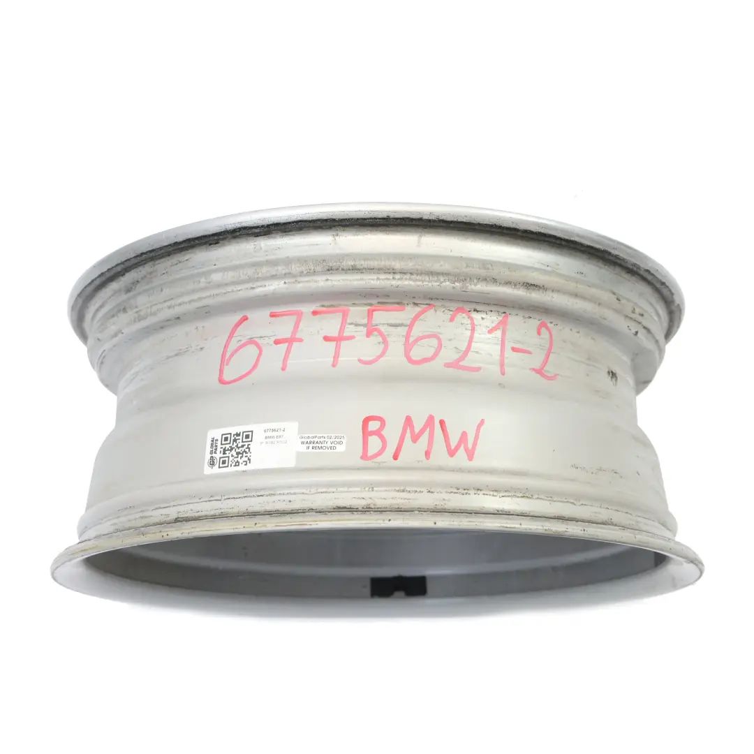 BMW E81 E82 E87 E88 Silber Alu Felge Alufelge 17" V-Speiche 141 7J ET:47 - SKU 6775621-2 - Teilenummer 6775621