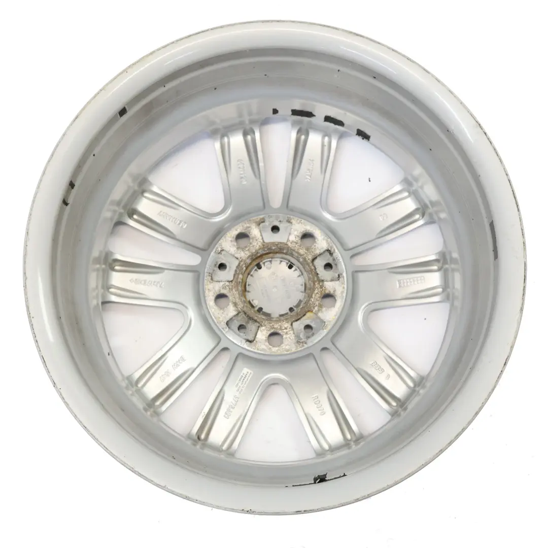 BMW E81 E82 E87 Silver Wheel Alloy Rim 17" V-Spoke 141 ET:47 7J 6762888 - SKU 6775621-2 - Part number 6775621