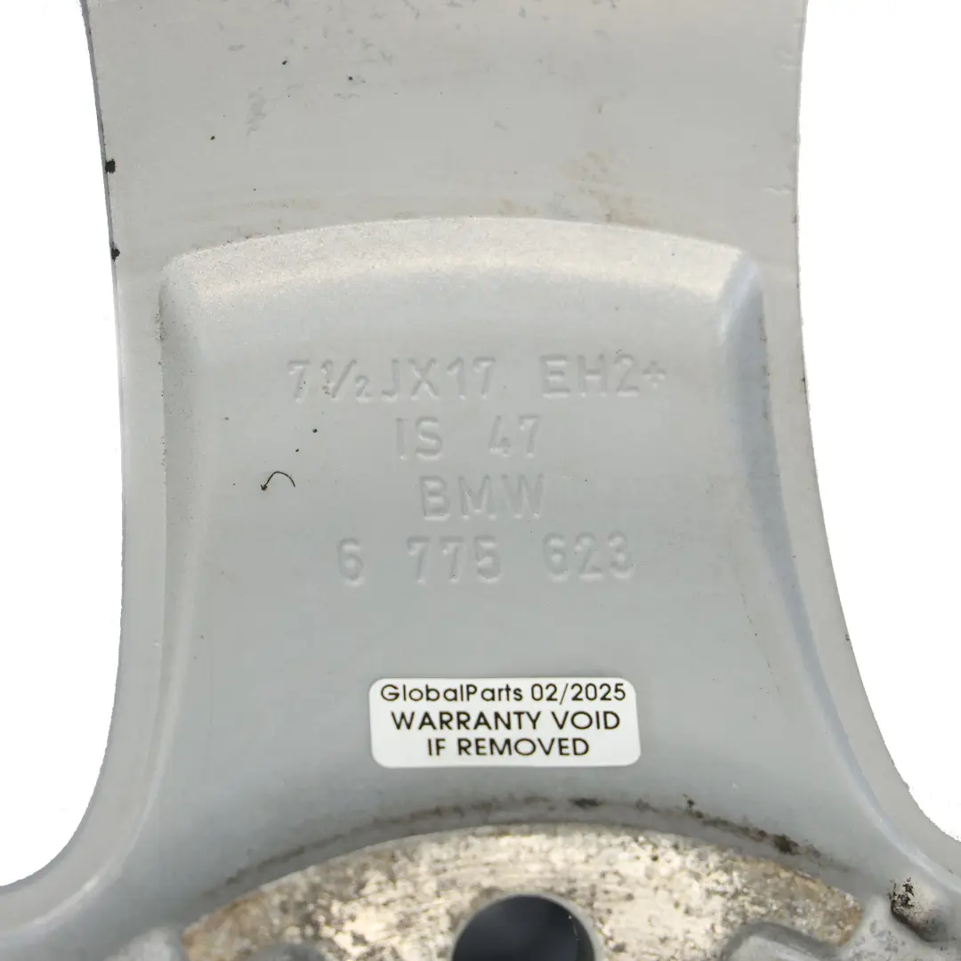 Alloy Rim 17" 7,5J ET:47 Spider Spoke 142 to BMW E81 E82 E87 Rear Wheel with Part number 6775623 BMW E81 E82 E87 Rear Wheel Alloy Rim 17" 7,5J ET:47 Spider Spoke 142 - SKU 6775623-3 - Part number 6775623