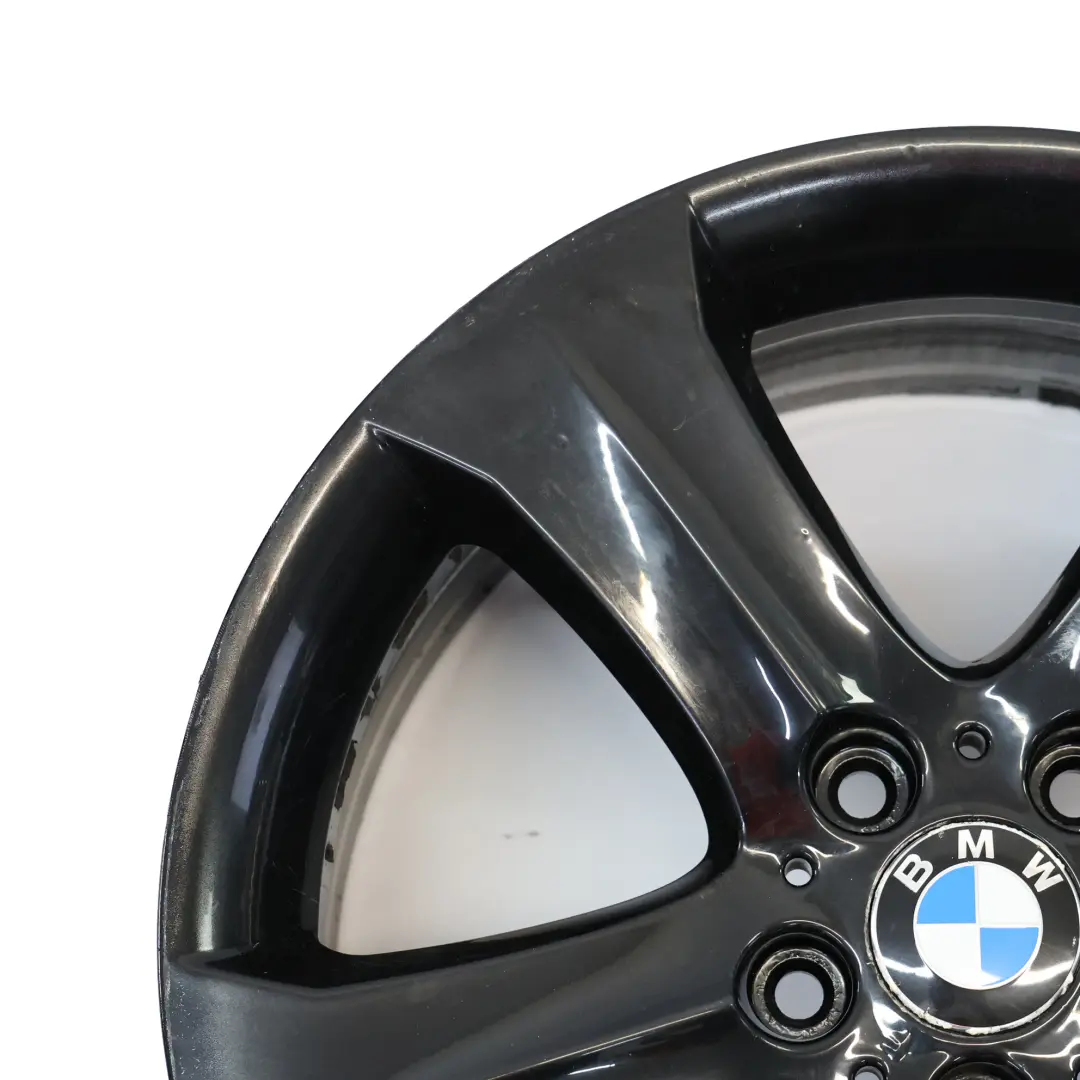 Rueda Delantera Negra Llanta Aleación 19" Spoke 258 ET:48 9J para BMW X6 E71 con número de pieza 6778586 BMW X6 E71 Rueda Delantera Negra Llanta Aleación 19" Spoke 258 ET:48 9J - SKU 6778586-1 - Número de pieza 6778586