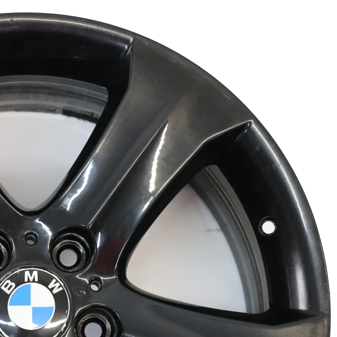 Rueda Delantera Negra Llanta Aleación 19" Spoke 258 ET:48 9J para BMW X6 E71 con número de pieza 6778586 BMW X6 E71 Rueda Delantera Negra Llanta Aleación 19" Spoke 258 ET:48 9J - SKU 6778586-1 - Número de pieza 6778586