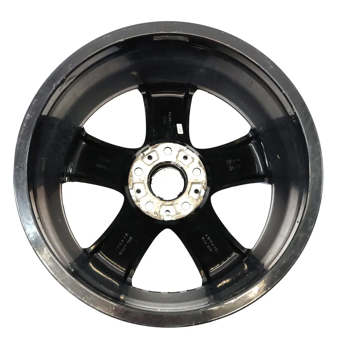 BMW X6 E71 Jante Arrière Noire Alliage 19" Rayons Étoilés 258 ET:21 10J - SKU 6778587-1 - Numéro de pièce 6778587