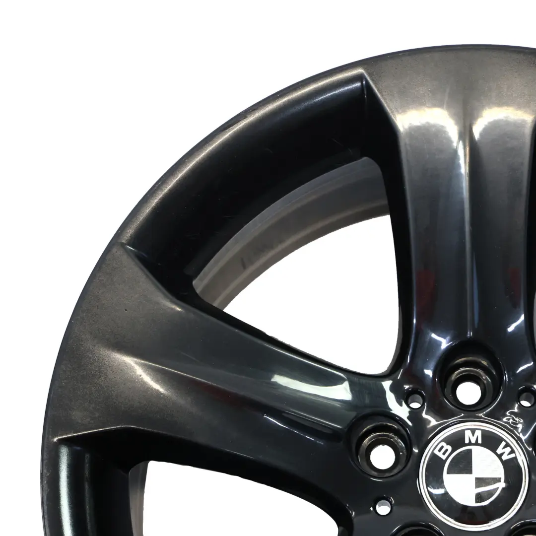 BMW X6 E71 Tylna Czarna Felga Aluminiowa 19" Styling 258 ET:21 10J - SKU 6778587-1 - Numer Części 6778587