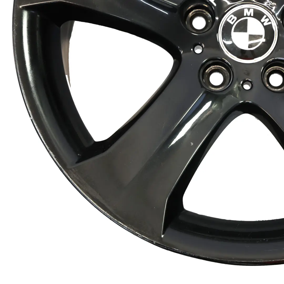 BMW X6 E71 Hinterradfelge Schwarz 19" Sternspeiche 258 ET:21 10J - SKU 6778587-1 - Teilenummer 6778587