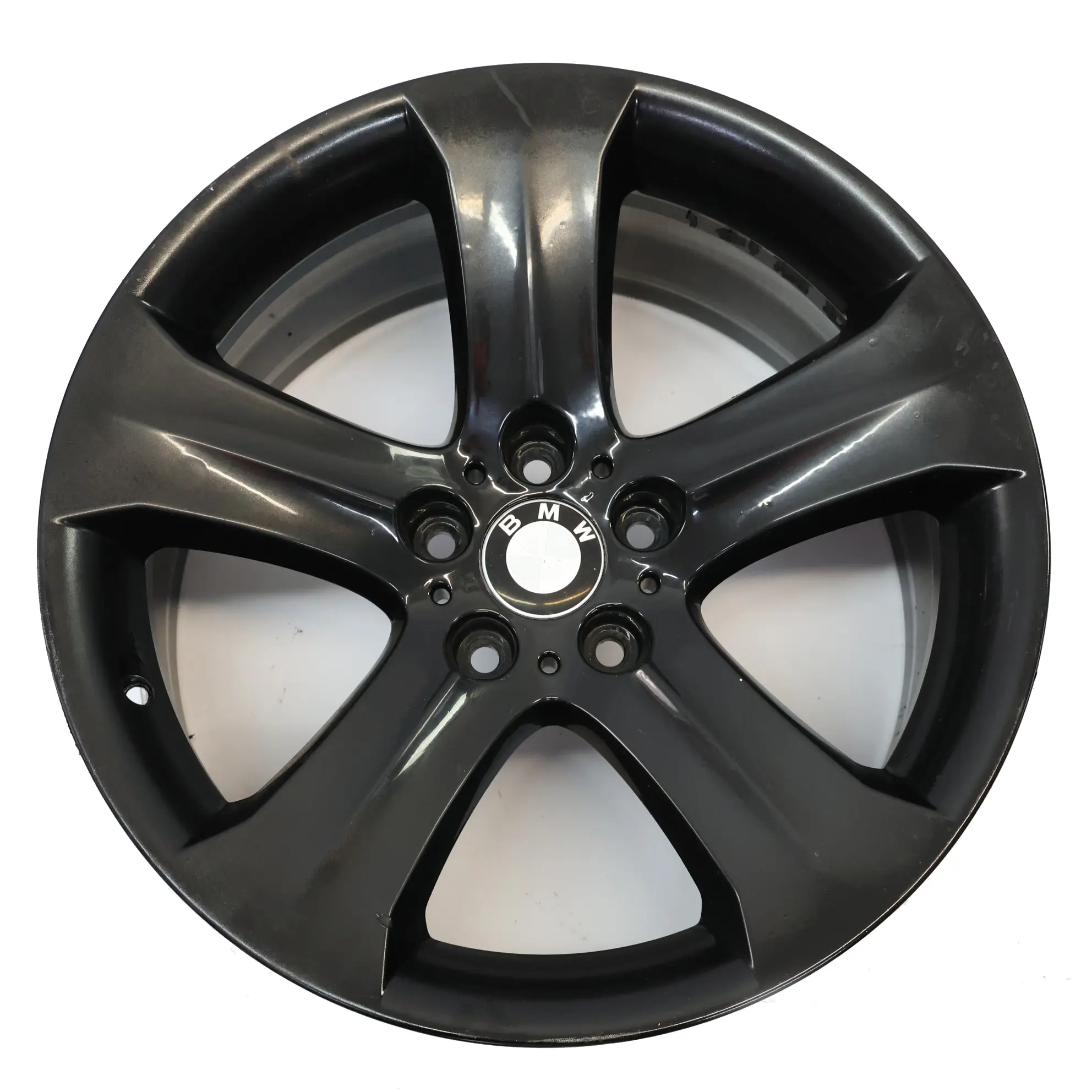BMW X6 E71 Hinterradfelge Schwarz 19" Sternspeiche 258 ET:21 10J 6778587