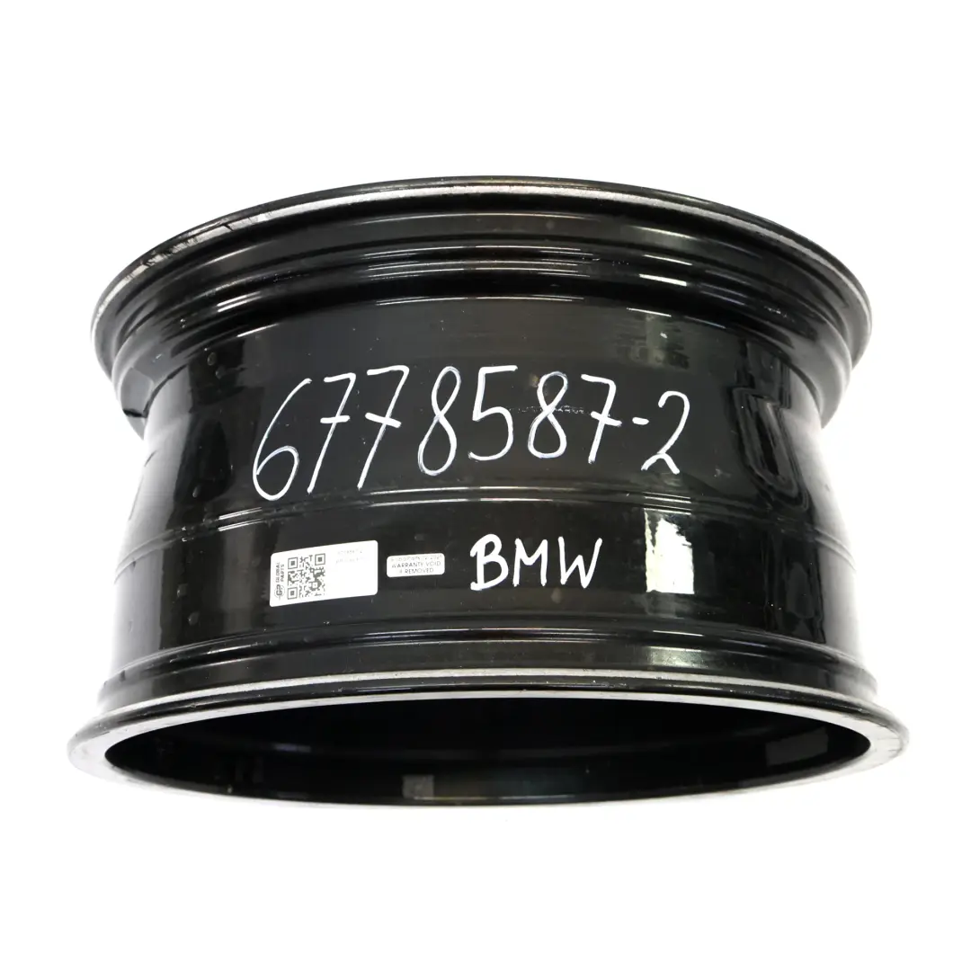 BMW X6 E71 Llanta Trasera Aleación Negro 19 "Star Spoke 258 ET:21 10J - SKU 6778587-2 - Número de pieza 6778587