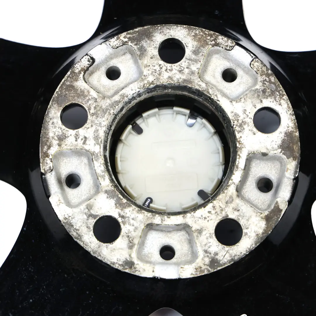 Alloy Rim 19" Star Spoke 258 ET:21 10J to BMW X6 E71 Rear Black Wheel with Part number 6778587 BMW X6 E71 Rear Black Wheel Alloy Rim 19" Star Spoke 258 ET:21 10J - SKU 6778587-2 - Part number 6778587