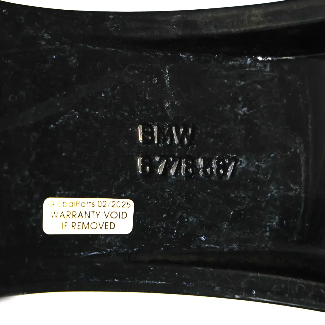 BMW X6 E71 Llanta Trasera Aleación Negro 19 "Star Spoke 258 ET:21 10J - SKU 6778587-2 - Número de pieza 6778587