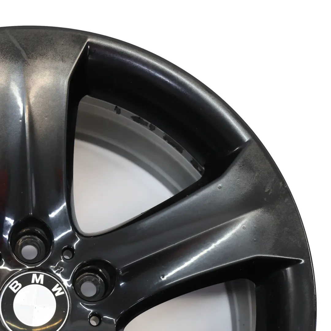 BMW X6 E71 Arrière Roue noire Jante alliage 19" Star Spoke 258 ET:21 10J - SKU 6778587-2 - Numéro de pièce 6778587