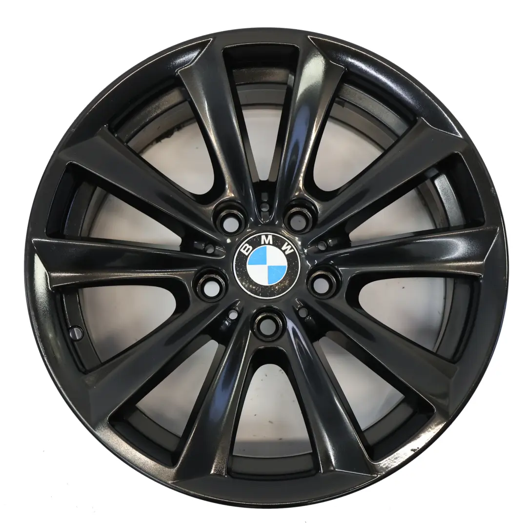 Felga Aluminiowa Czarny 17" V Spoke 236 8J ET:30 do BMW F10 F11 F12 o numerze 6780720 BMW F10 F11 F12 Felga Aluminiowa Czarny 17" V Spoke 236 8J ET:30 - SKU 6780720-5 - Numer Części 6780720