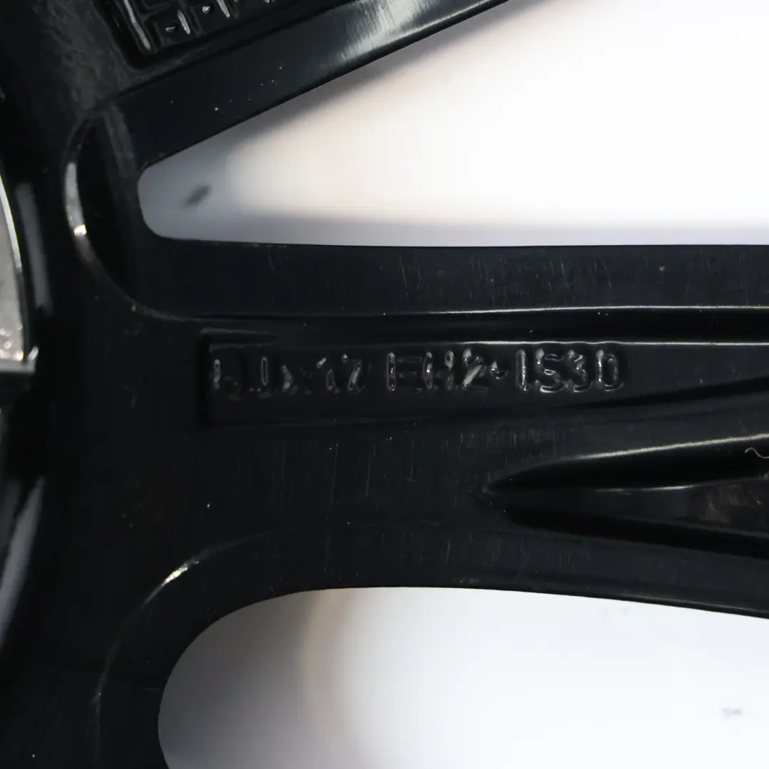 Jante En Alliage Noir BMW F10 F11 F12 17" À Rayons En V 236 8J ET:30 pour à propos du numéro de pièce 6780720 Jante En Alliage Noir BMW F10 F11 F12 17" À Rayons En V 236 8J ET:30 - SKU 6780720-5 - Numéro de pièce 6780720