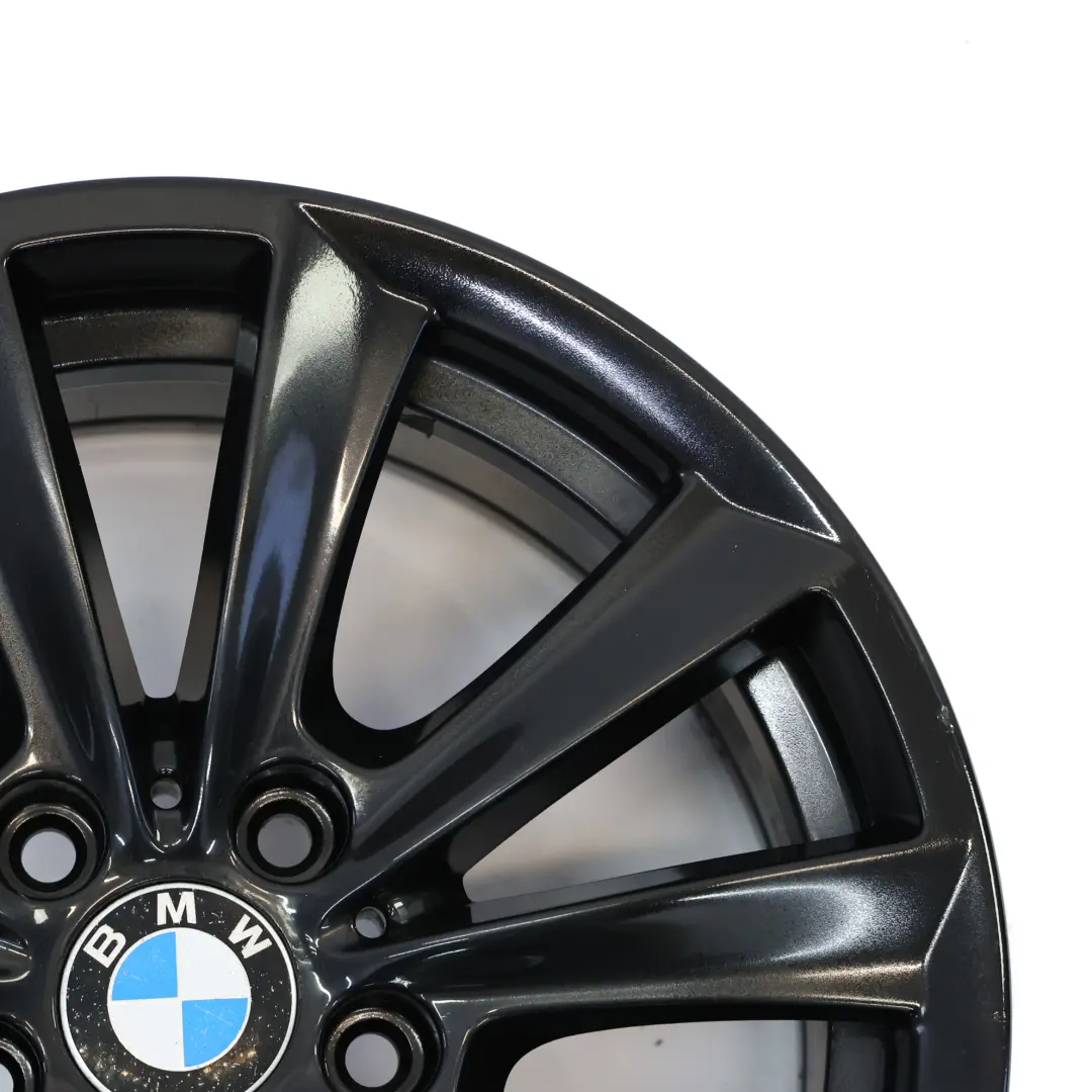  Jante En Alliage Noir BMW F10 F11 F12 17" À Rayons En V 236 8J ET:30 - SKU 6780720-5 - Numéro de pièce 6780720