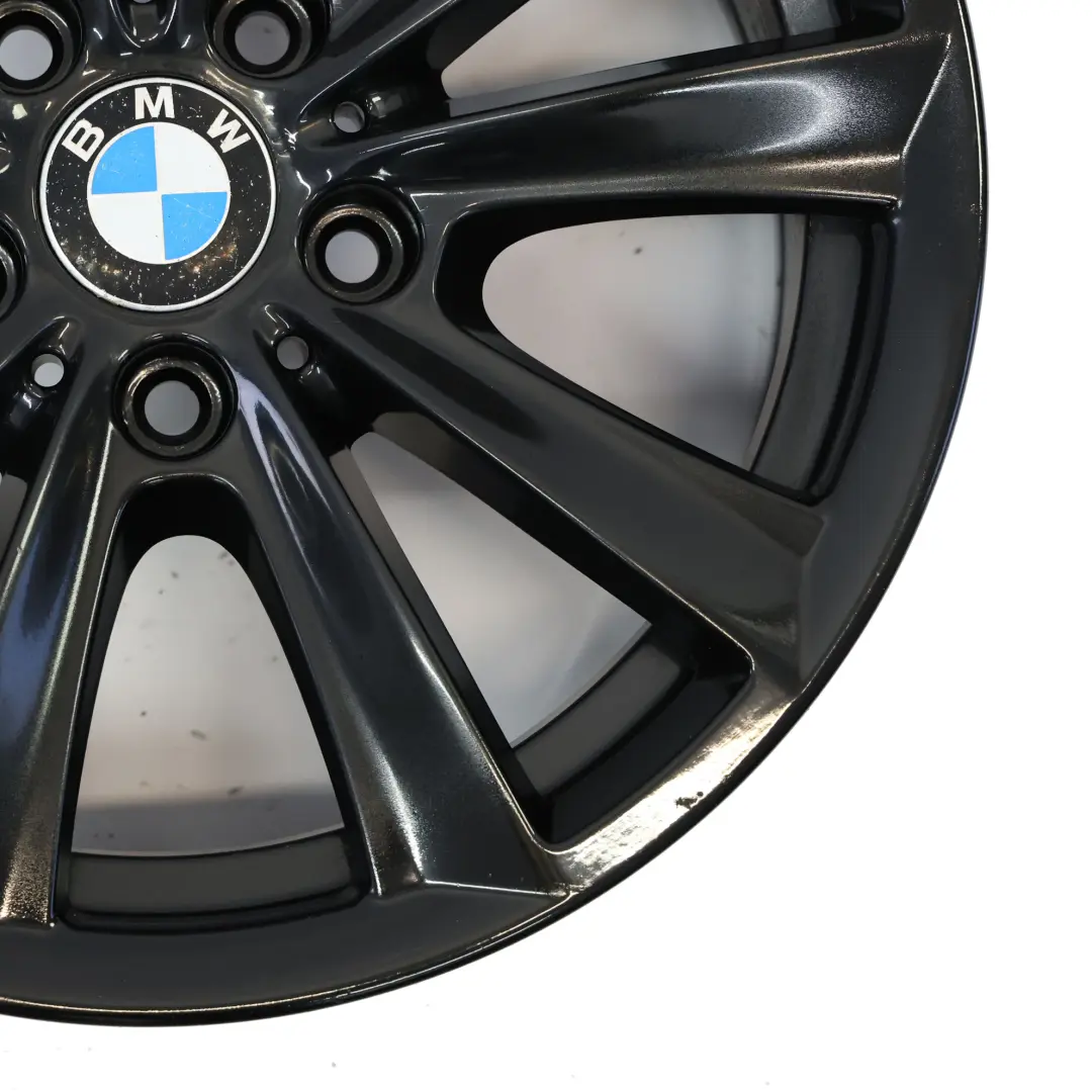 Jante En Alliage Noir BMW F10 F11 F12 17" À Rayons En V 236 8J ET:30 pour à propos du numéro de pièce 6780720 Jante En Alliage Noir BMW F10 F11 F12 17" À Rayons En V 236 8J ET:30 - SKU 6780720-5 - Numéro de pièce 6780720