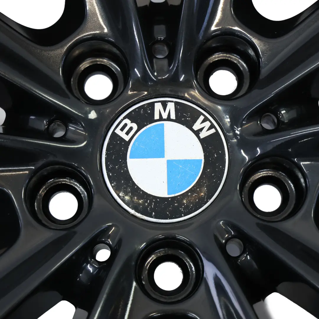 Schwarz Alufelge 17" V-Speiche 236 8J ET:30 für BMW F10 F11 F12 mit Teilenummer 6780720 BMW F10 F11 F12 Schwarz Alufelge 17" V-Speiche 236 8J ET:30 - SKU 6780720-5 - Teilenummer 6780720