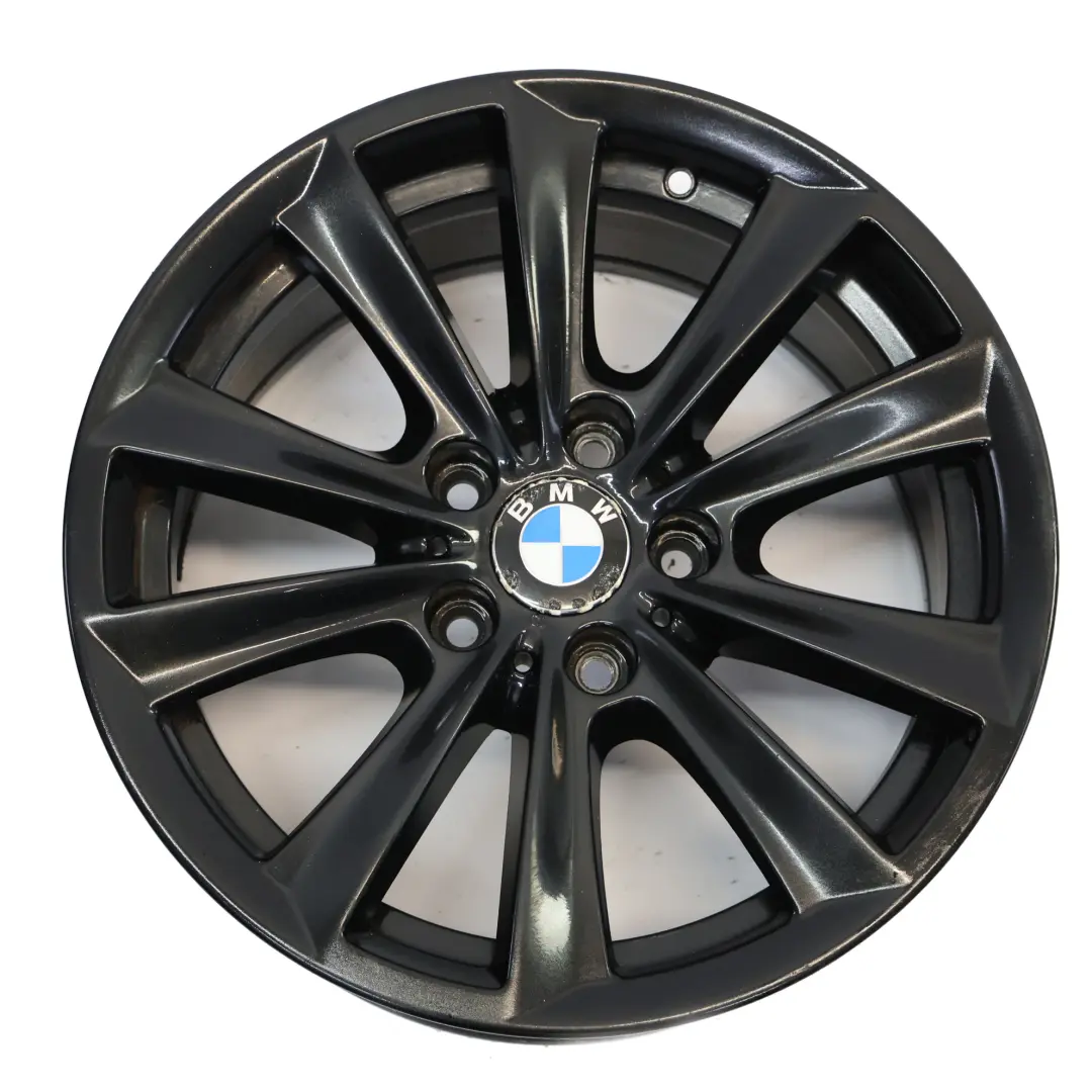 Jante Alliage Noire BMW F10 F11 F12 17" À Rayons En V 236 8J ET:30 pour à propos du numéro de pièce 6780720 Jante Alliage Noire BMW F10 F11 F12 17" À Rayons En V 236 8J ET:30 - SKU 6780720-6 - Numéro de pièce 6780720