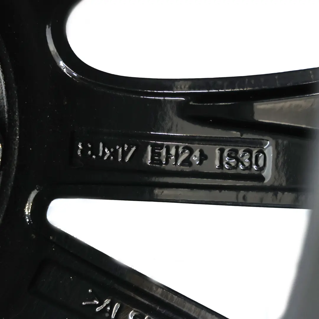 Schwarz Alufelge 17" V Speiche 236 8J ET:30 BMW F10 F11 F12 - SKU 6780720-6 - Teilenummer 6780720