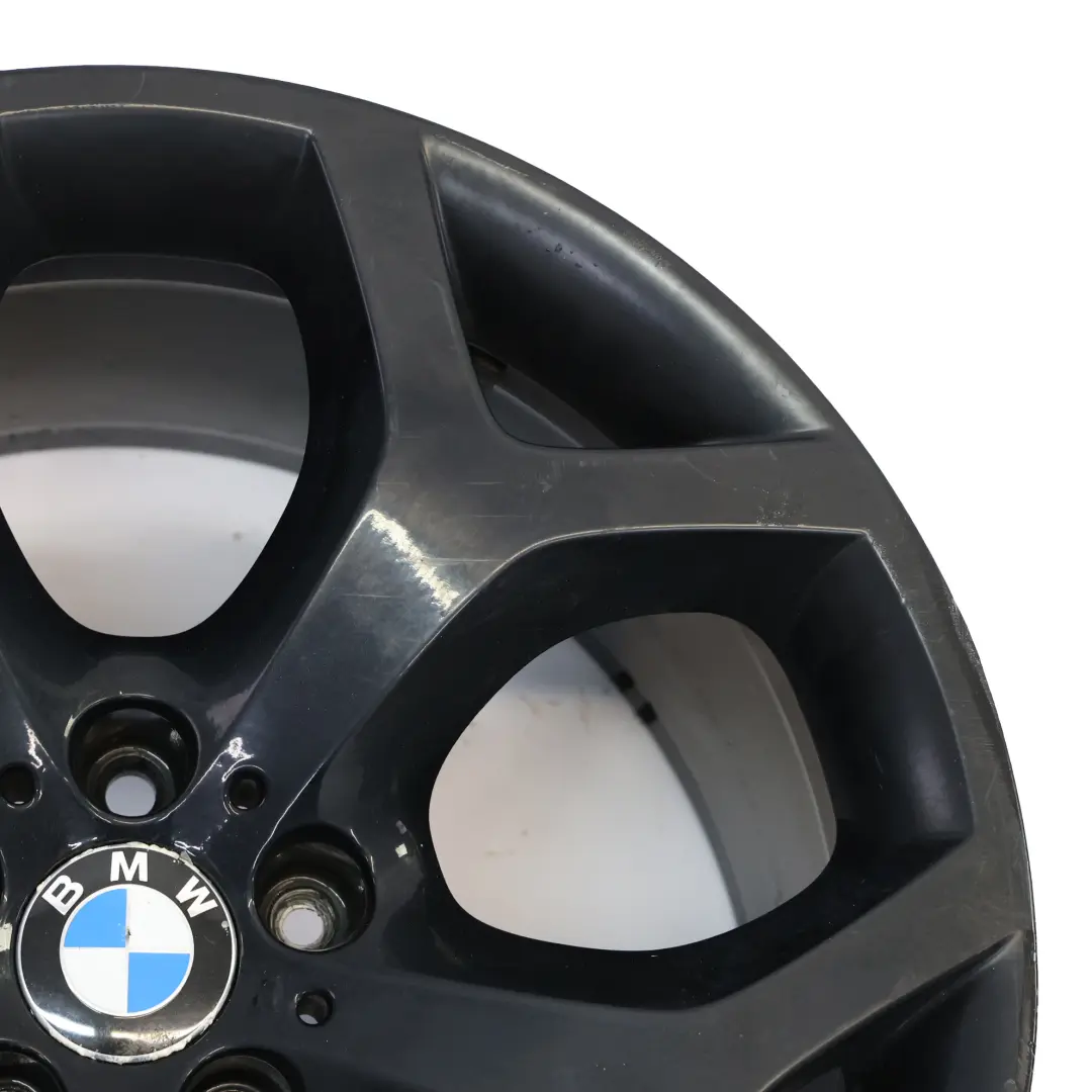 Alloy Rim 20" Y-spoke 214 11J ET:37 to BMW X6 E71 E72 Black Rear Wheel with Part number 6782916 BMW X6 E71 E72 Black Rear Wheel Alloy Rim 20" Y-spoke 214 11J ET:37 - SKU 6782916-4 - Part number 6782916