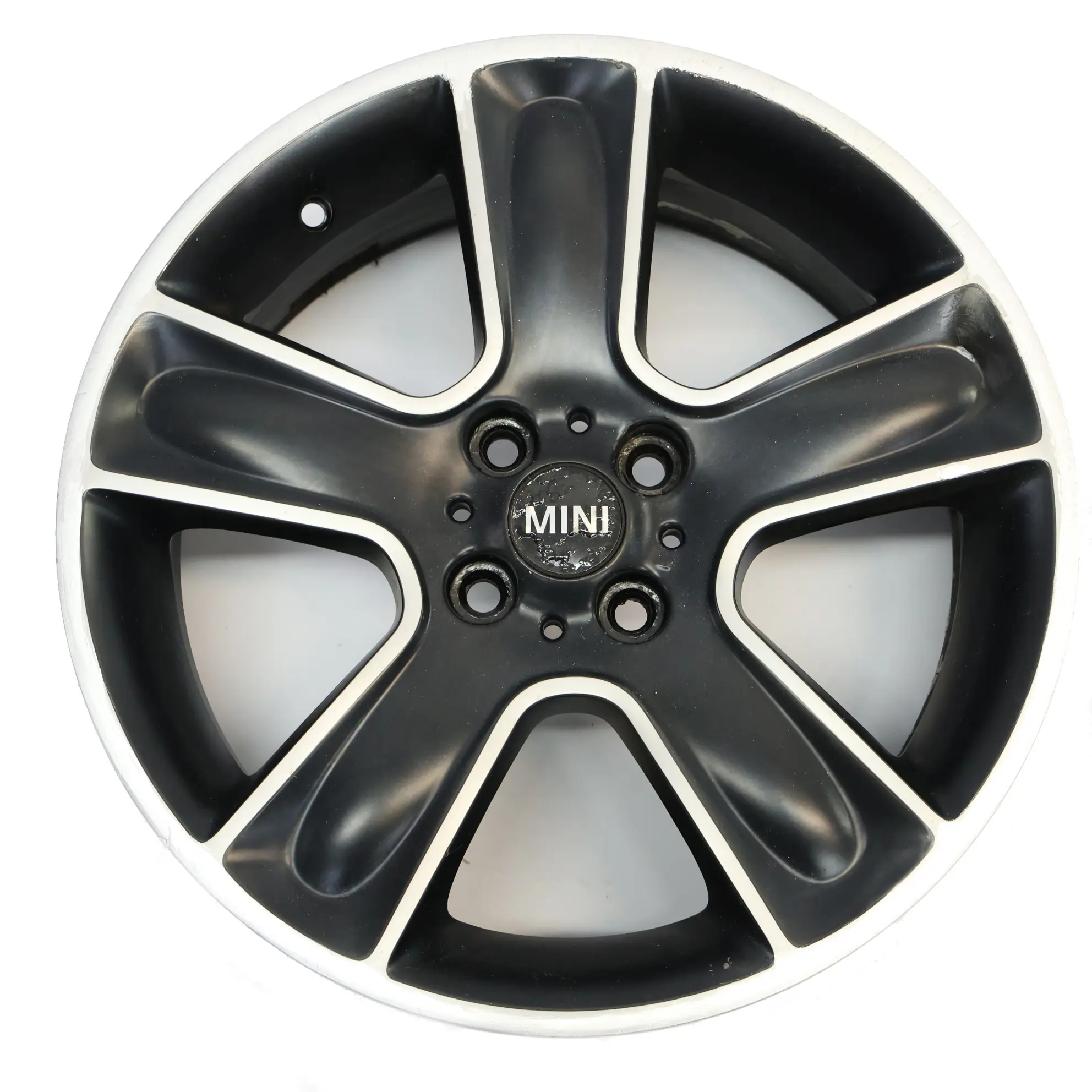 Mini Cooper One R55 R56 R57 Wheel Alloy Rim 17" 7J ET:48 Black Star Bullet 111