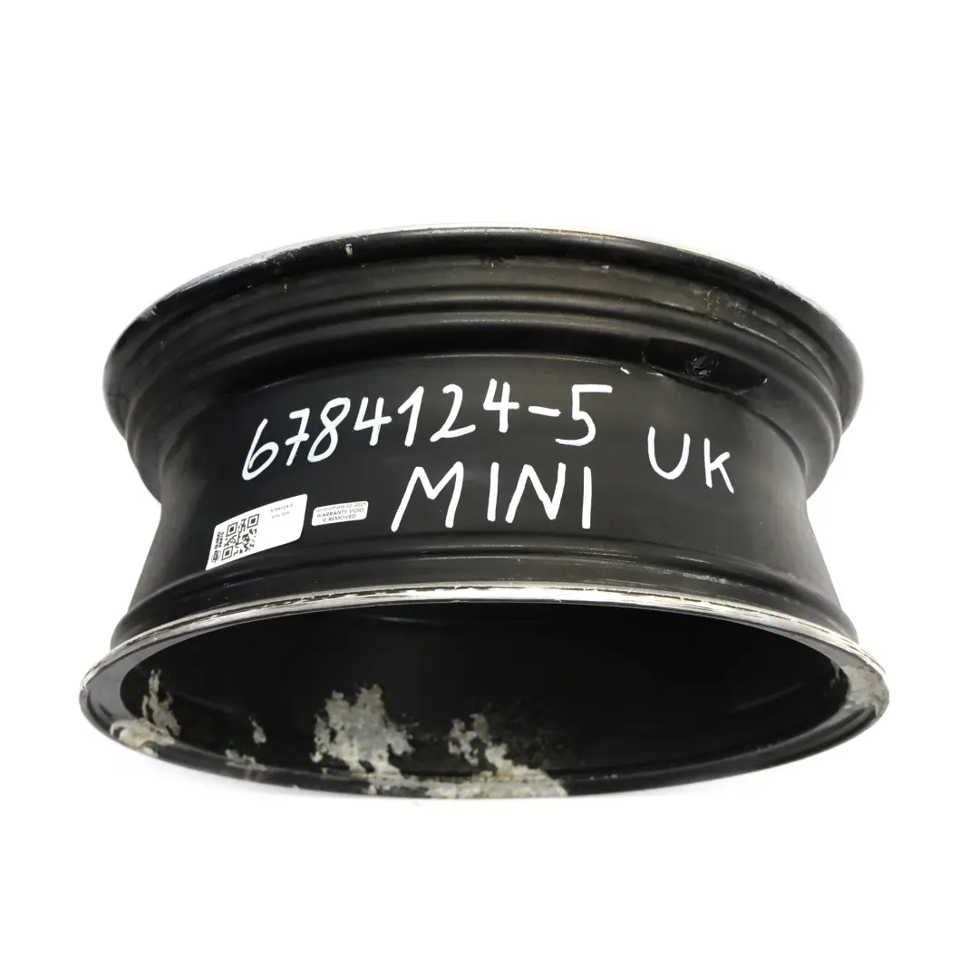 Mini Cooper One R55 R56 R57 Wheel Alloy Rim 17" 7J ET:48 Black Star Bullet 111 - SKU 6784124-5 - Part number 6784124