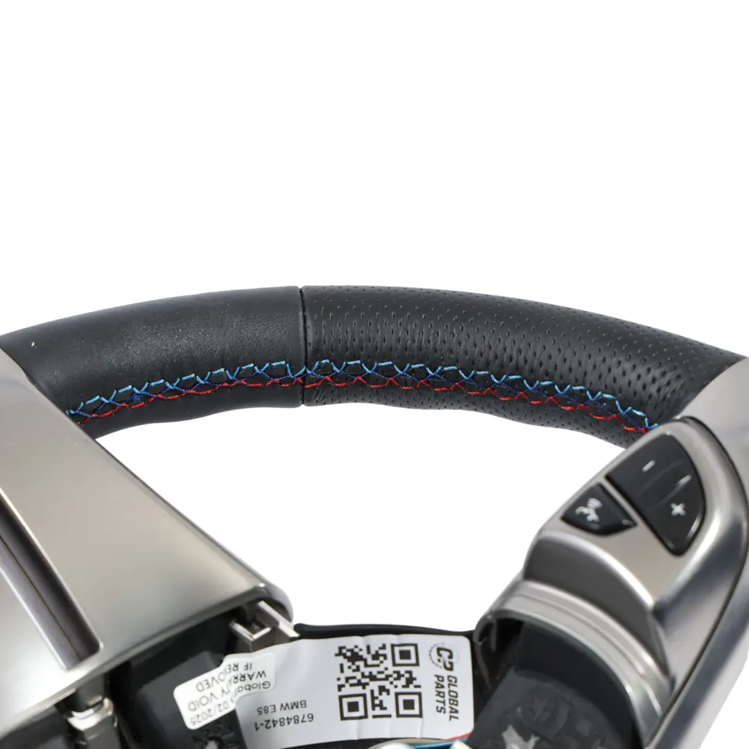 NOUVEAU Volant multifonction en cuir noir aspect M-Sport pour BMW Z4 E85 Roadster à propos du numéro de pièce 6784842 BMW Z4 E85 Roadster NOUVEAU Volant multifonction en cuir noir aspect M-Sport - SKU 6784842-1 - Numéro de pièce 6784842