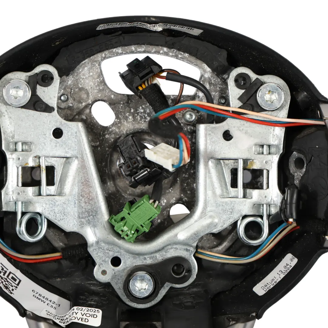 BMW Z4 E85 Roadster NEW Black Leather M-Sport Look Steering Wheel Multifunction - SKU 6784842-1 - Part number 6784842
