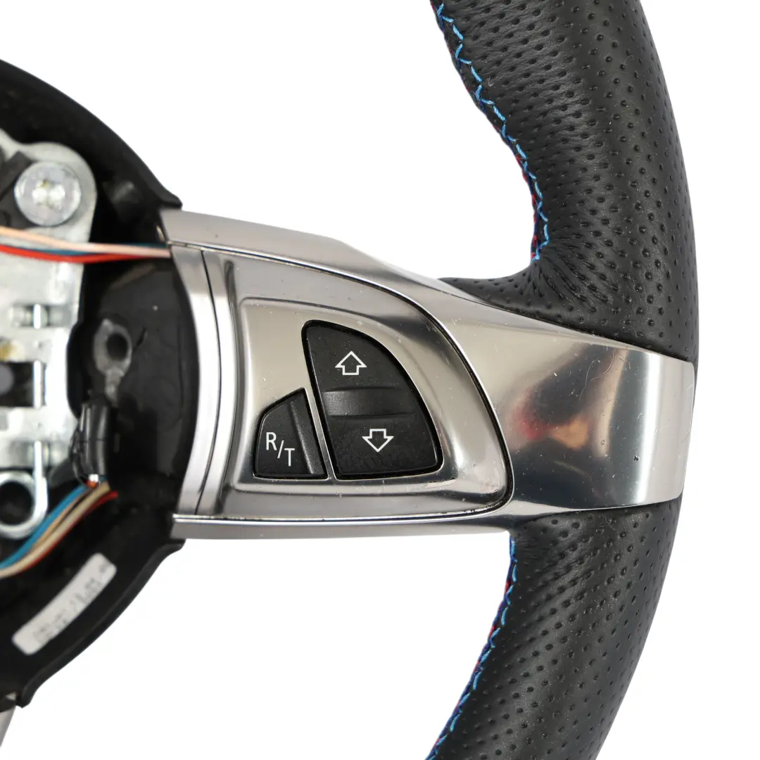 NUOVO in pelle nera M-Sport Look Volante multifunzione per BMW Z4 E85 Roadster con numero di parte 6784842 BMW Z4 E85 Roadster NUOVO in pelle nera M-Sport Look Volante multifunzione - SKU 6784842-1 - Numero di parte 6784842