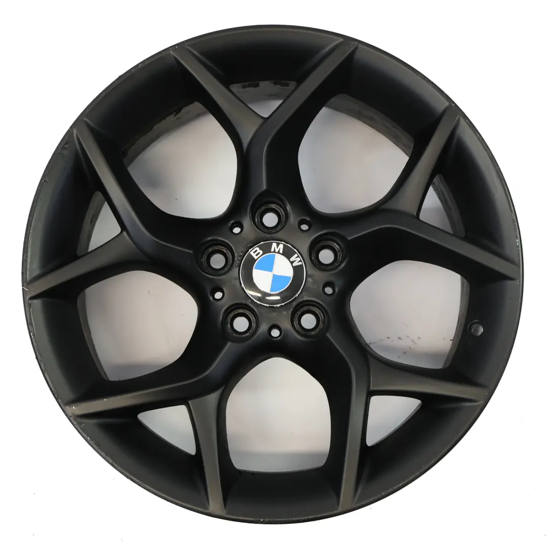 Negro Llanta De Aleación De 18 "Y Habló 322 ET:30 8J para BMW X1 E84 con número de pieza 6789145 BMW X1 E84 Negro Llanta De Aleación De 18 "Y Habló 322 ET:30 8J - SKU 6789145-6 - Número de pieza 6789145
