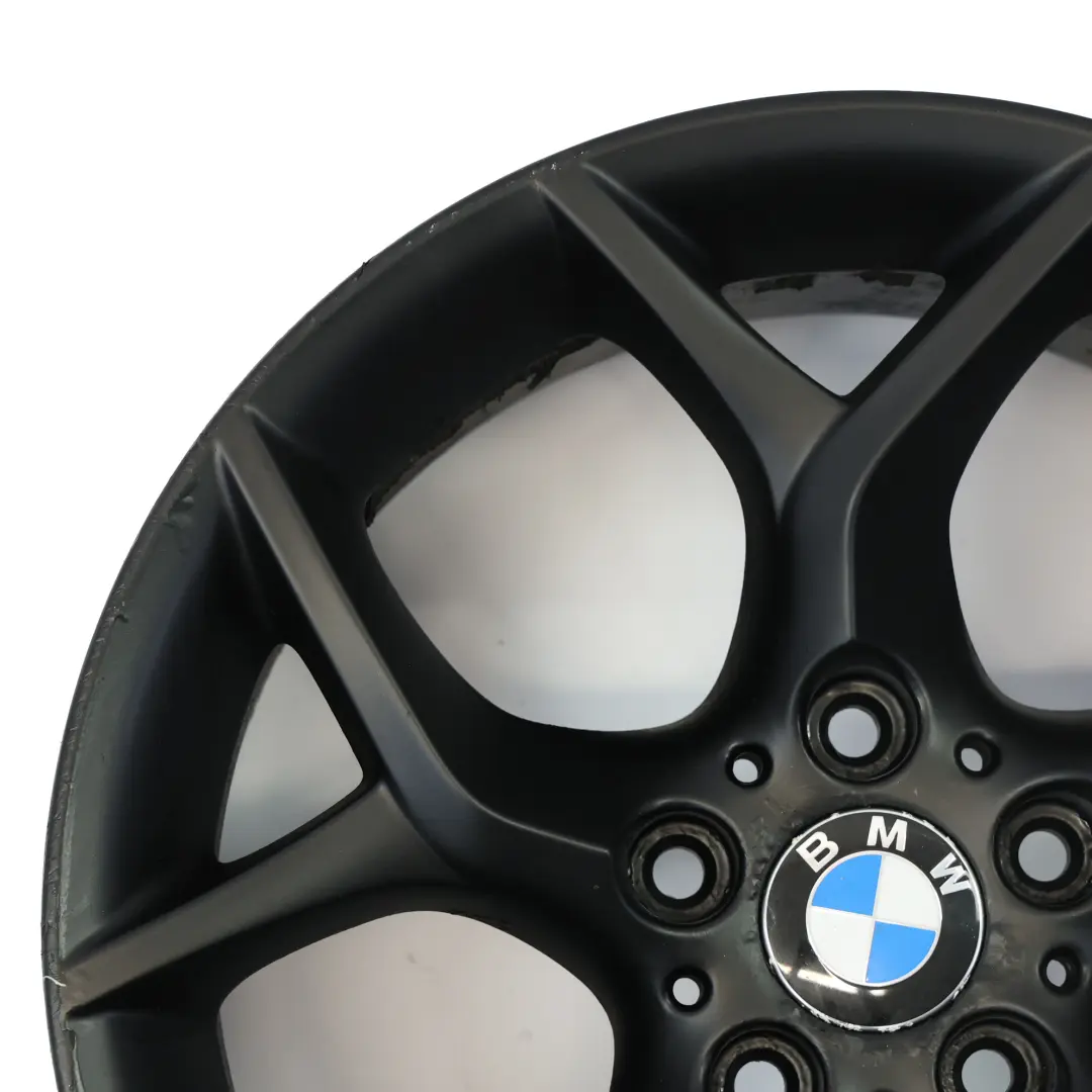 BMW X1 E84 Jante Alliage Noire 18" À Rayons En Y 322 ET:30 8J - SKU 6789145-6 - Numéro de pièce 6789145