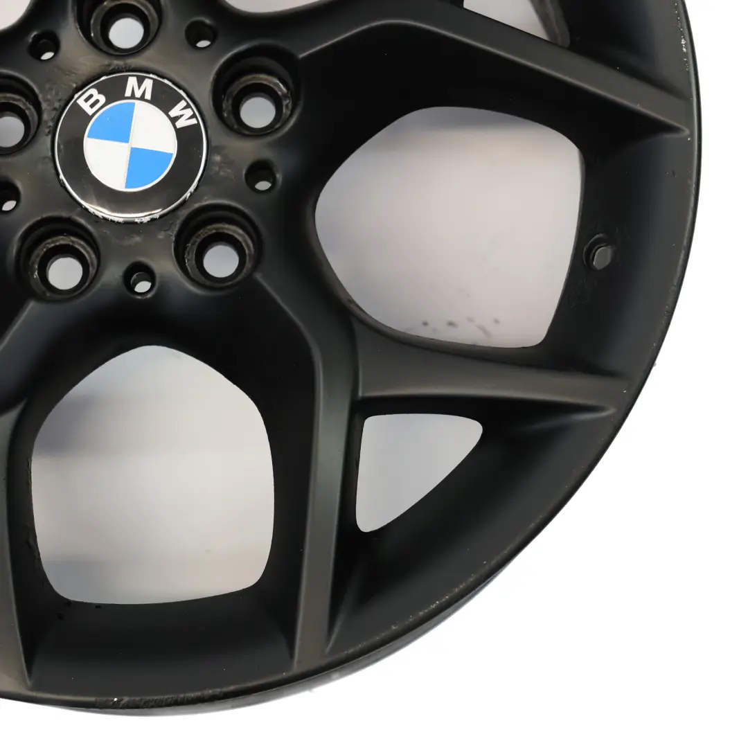 Alloy Rim 18" Y spoke 322 ET:30 8J to BMW X1 E84 Black Wheel with Part number 6789145 BMW X1 E84 Black Wheel Alloy Rim 18" Y spoke 322 ET:30 8J - SKU 6789145-6 - Part number 6789145