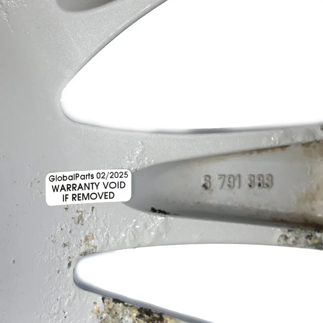  Llanta De Aleación Plateada 19" BMW F06 F10 F11 8.5J ET:33 W-Spoke 332 - SKU 6791383-1 - Número de pieza 6791383