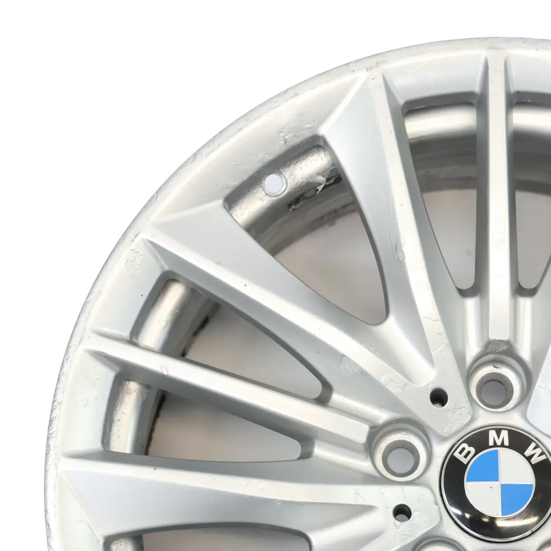  Silberne Alufelge 19" BMW F06 F10 F11 8.5J ET:33 W-Speiche 332 - SKU 6791383-1 - Teilenummer 6791383