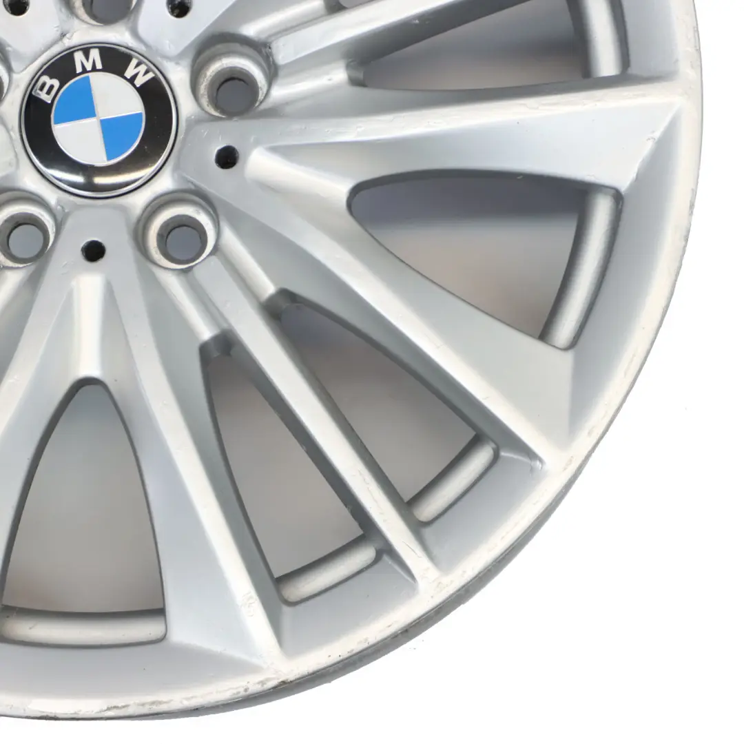 Llanta Aleación Plateada 19" 8.5J ET:33 W-Spoke 332 para BMW F06 F10 F11 con número de pieza 6791383 BMW F06 F10 F11 Llanta Aleación Plateada 19" 8.5J ET:33 W-Spoke 332 - SKU 6791383-2 - Número de pieza 6791383