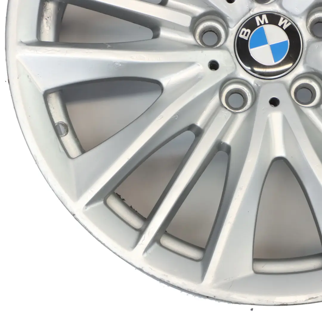  Silberne Leichtmetallfelge 19" BMW F06 F10 F11 8.5J ET:33 W-Speiche 332 - SKU 6791383-2 - Teilenummer 6791383