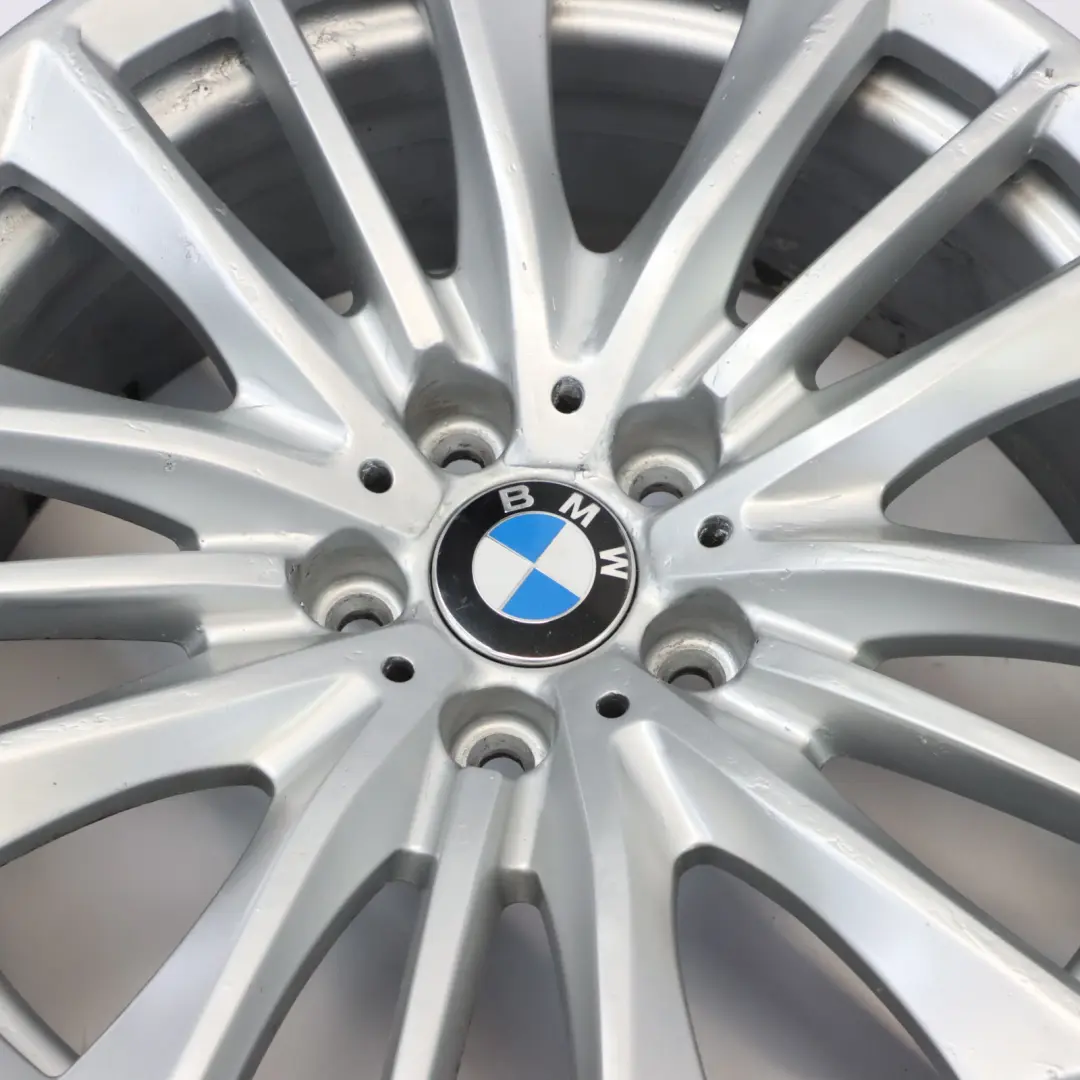 Alloy Rim 19" BMW F06 F10 F11 8.5J ET:33 W-Spoke 332 to Silver Wheel with Part number 6791383 Silver Wheel Alloy Rim 19" BMW F06 F10 F11 8.5J ET:33 W-Spoke 332 - SKU 6791383-2 - Part number 6791383