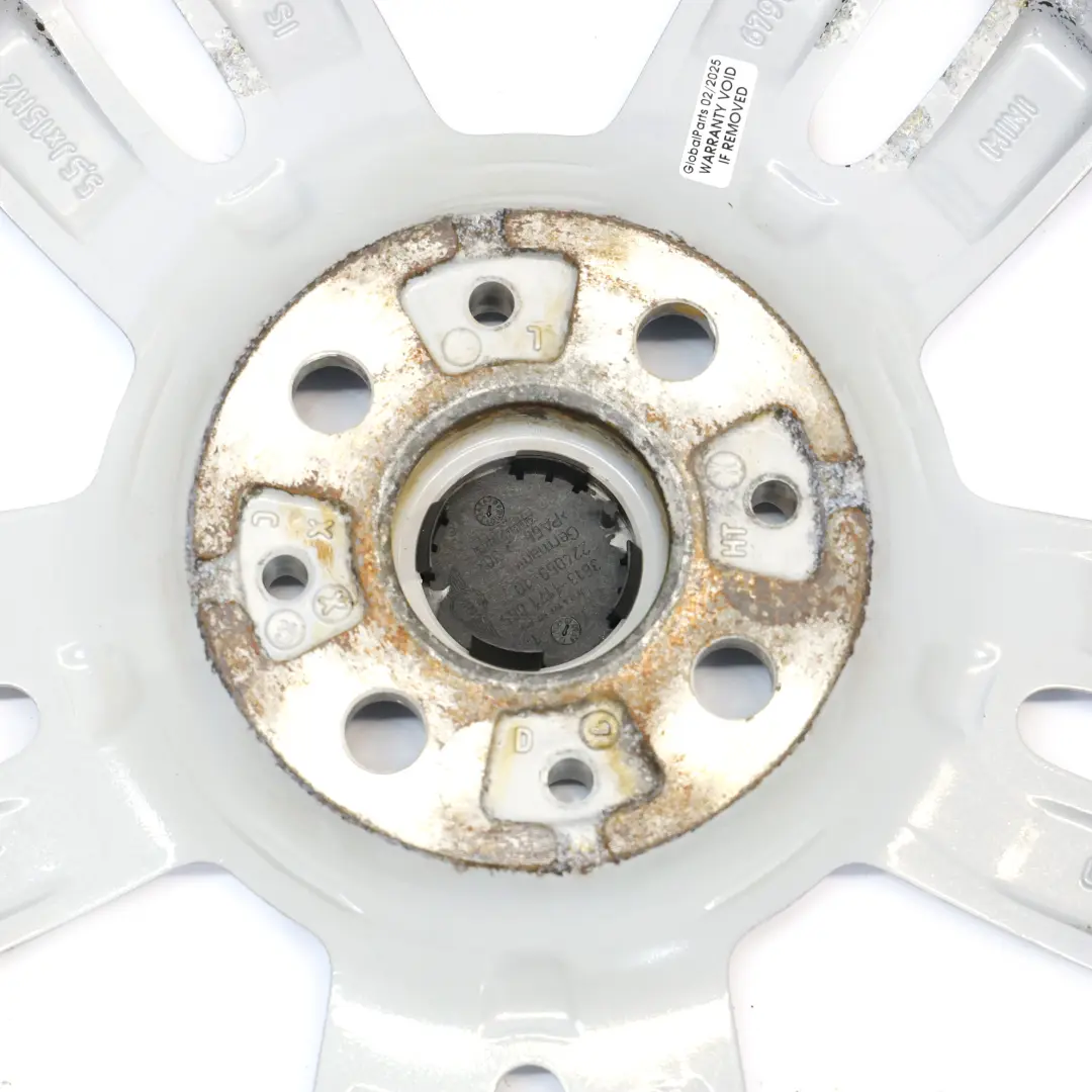 Mini Cooper R55 R56 Silber Alu Felge Alufelge 15" 5,5J 5 Star Twin Spoke 118 - SKU 6791930-3 - Teilenummer 6791930