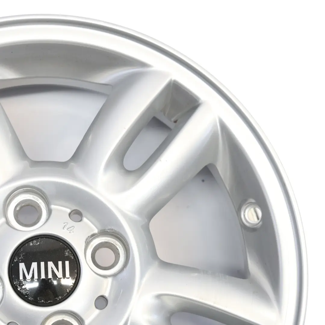 Mini Cooper R55 R56 Silver Wheel Alloy Rim 15" ET:45 5,5J 5-Star Twin Spoke 118 - SKU 6791930-4 - Part number 6791930