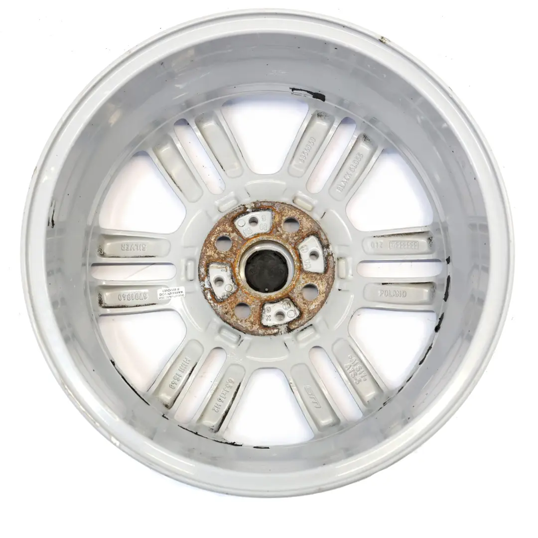  Cerchio Ruota Mini Cooper R55 R56 R57 R58 Lega 16" 6,5J 6-Star A Due Razze 119 - SKU 6791940-2 - Numero di parte 6791940