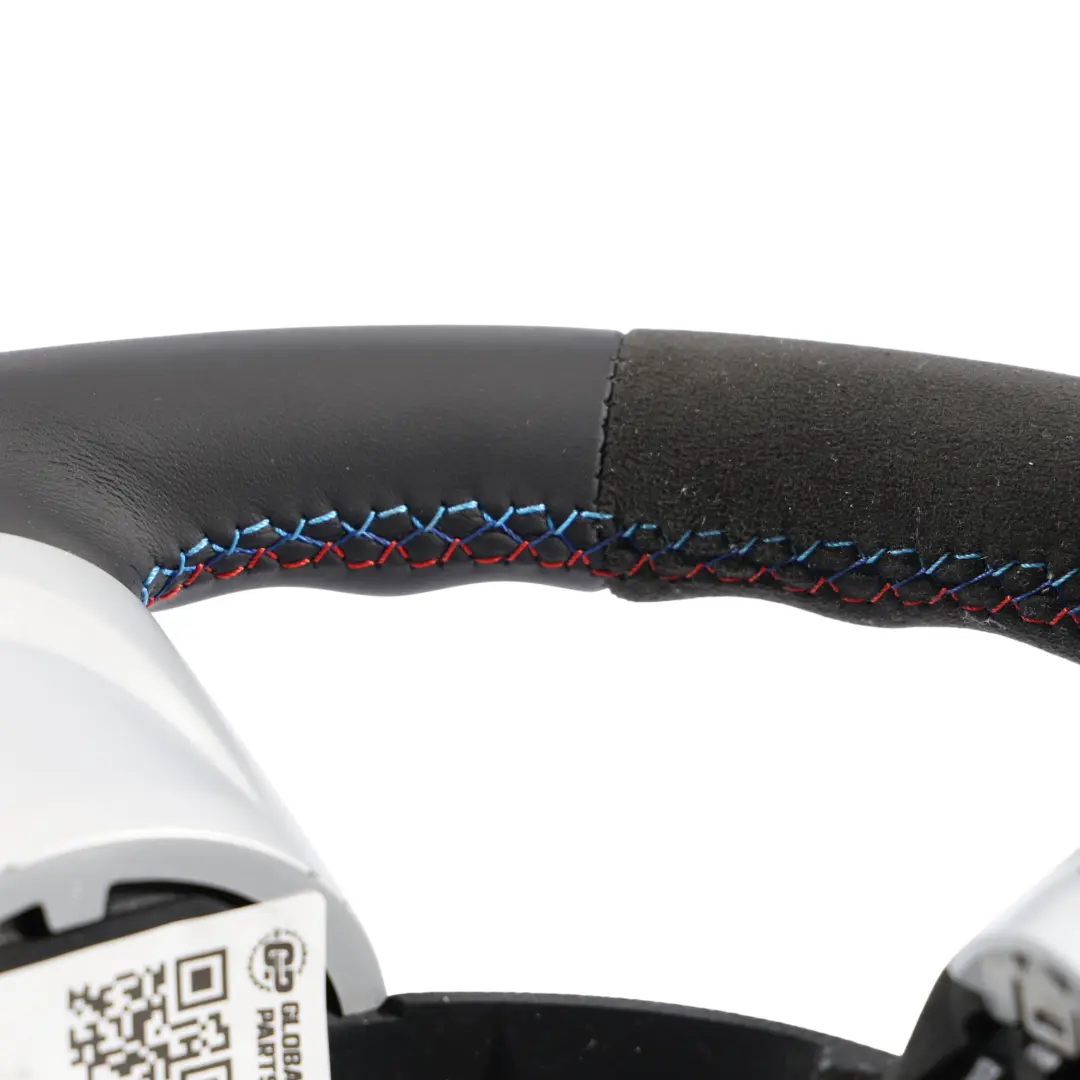 NUEVO Negro Cuero Alcantara Deporte Volante Cambio de paleta para Mini Cooper R56 con número de pieza 6794625 Mini Cooper R56 NUEVO Negro Cuero Alcantara Deporte Volante Cambio de paleta - SKU 6794625-8 - Número de pieza 6794625