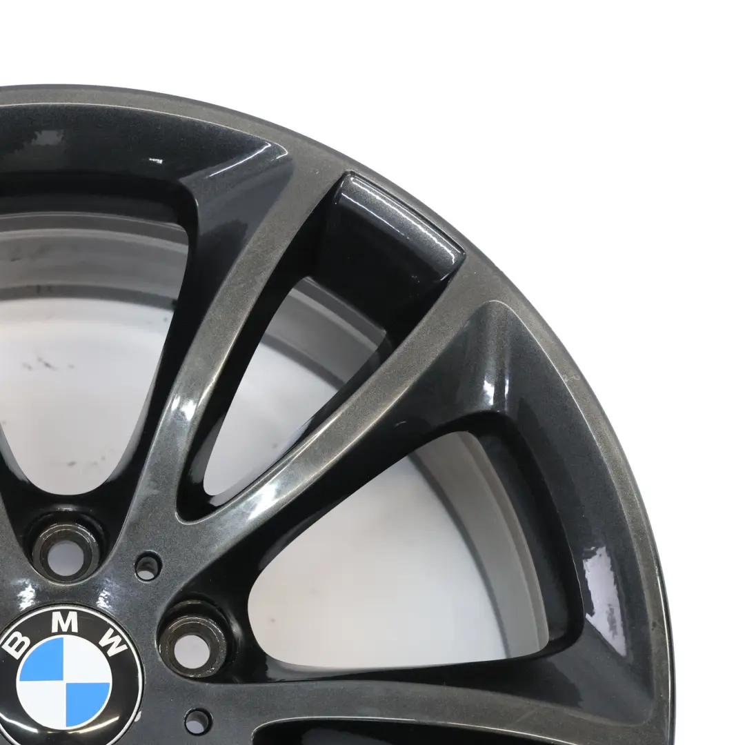 Alloy Wheel Rim 19" 9J ET:33 V-Spoke 366 to BMW F10 F11 F12 Rear with Part number 6794691 BMW F10 F11 F12 Rear Alloy Wheel Rim 19" 9J ET:33 V-Spoke 366 - SKU 6794691-1 - Part number 6794691