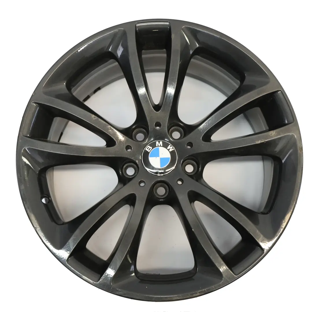 Alufelge Hinten 19" 9J ET:33 V-Speiche 366 für BMW F10 F11 F12 mit Teilenummer 6794691 BMW F10 F11 F12 Alufelge Hinten 19" 9J ET:33 V-Speiche 366 - SKU 6794691-2 - Teilenummer 6794691