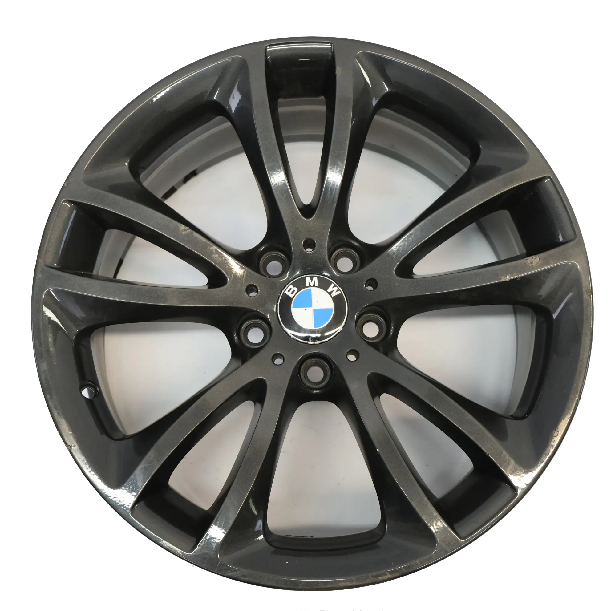 BMW F10 F11 F12 Cerchio Posteriore In Lega 19" 9J ET:33 V-Spoke 366 6794691
